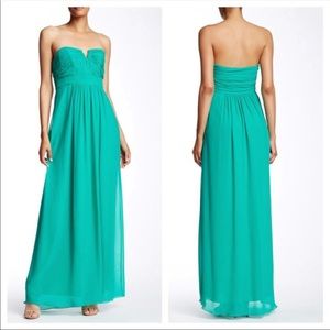 Ted Baker notched sweetheart dress size 3 - medium